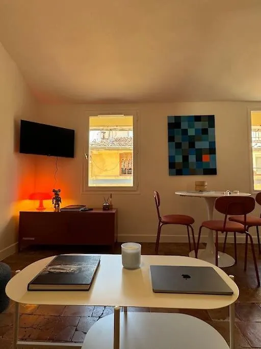 Design T2 Climatisation Coeur Centre Ville Cours Mirabeau Aix-en-Provence Appartamento