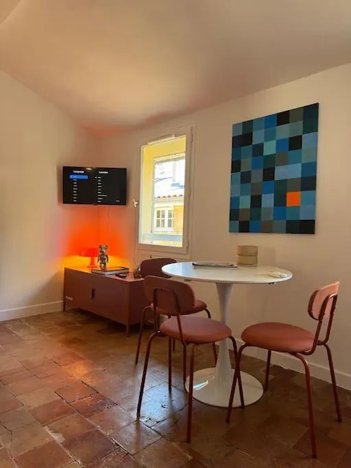 Design T2 Climatisation Coeur Centre Ville Cours Mirabeau Aix-en-Provence Appartamento